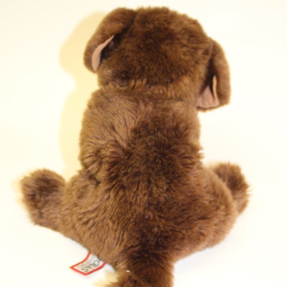 Douglas Chocolate Lab Plush 10” Brown Dog Cuddle Toys Tucker Stuffed Animal - Picture 5 of 7